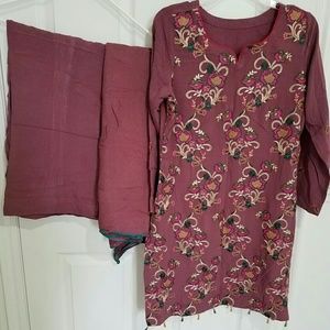 pakistani indian shalwar kameez 3pc